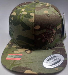 DISCRAFT CAMO SNAPBACK BUZZZ SOLID HAT- ADJUSTABLE SIZE