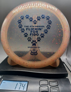 *FLICKIN' FOR FIDO* WESTSIDE DISCS VIP CONFETTI BEAR, ALL WEIGHTS