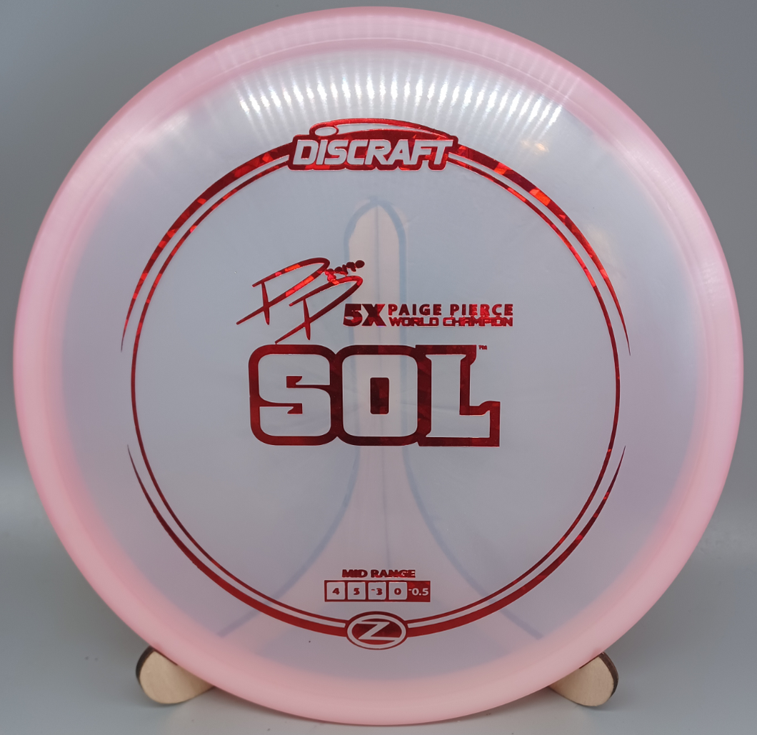 5X PAIGE PIERCE Z SOL 167-169 GRAMS