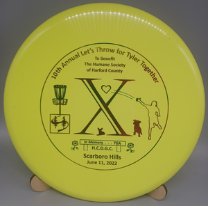 *10TH ANNUAL LET'S THROW FOR TYLER TOGETHER* INNOVA STAR AVIARX3, 175 GRAMS